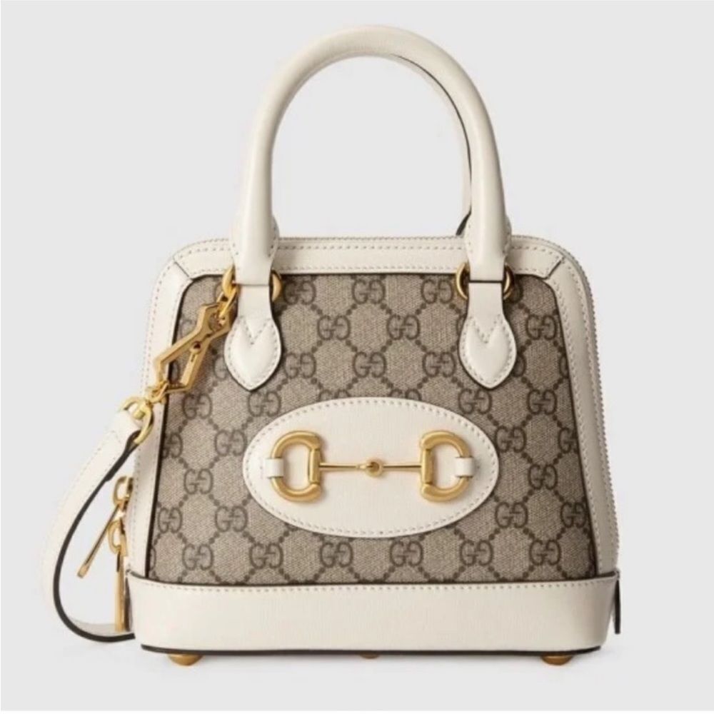 GUCCI HORSEBIT 1955 MINI TOP
HANDLE BAG